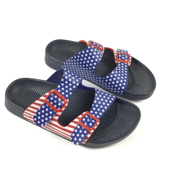 Birkenstock Other - BIRKENSTOCK Birkis American Flag Sandals Men’s 11